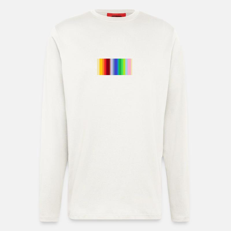 Barcode: various - Longsleeve - made by SPREAD  - OFF WHITE