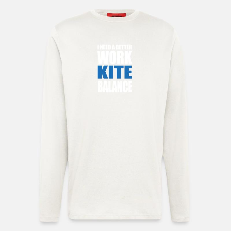 kite - Langarmshirt - made by SPREAD - OFF WHITE