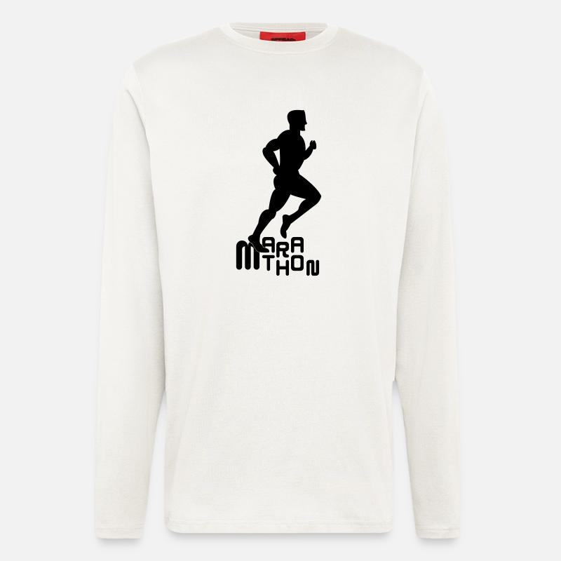 läufer - Langarmshirt - made by SPREAD  - OFF WHITE