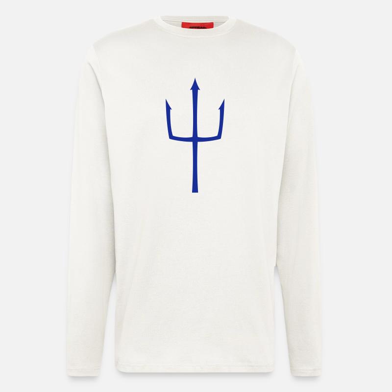 neptune.trident - Langarmshirt - made by SPREAD  - OFF WHITE
