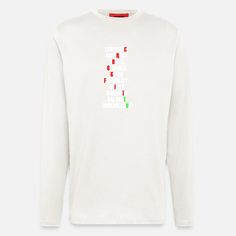 Physical Skills - Langarmshirt - made by SPREAD  - OFF WHITE