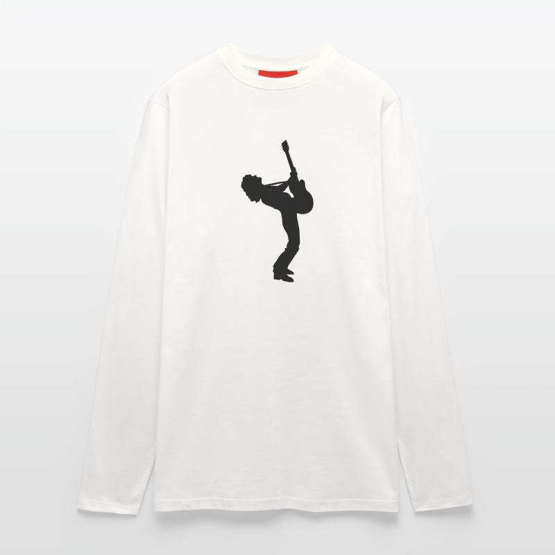 guitar player Longsleeve - made by SPREAD 