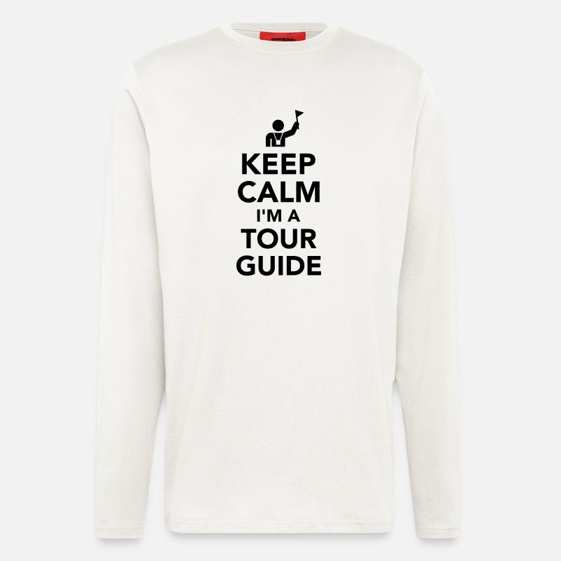 Reiseleiter - Langarmshirt - made by SPREAD  - OFF WHITE
