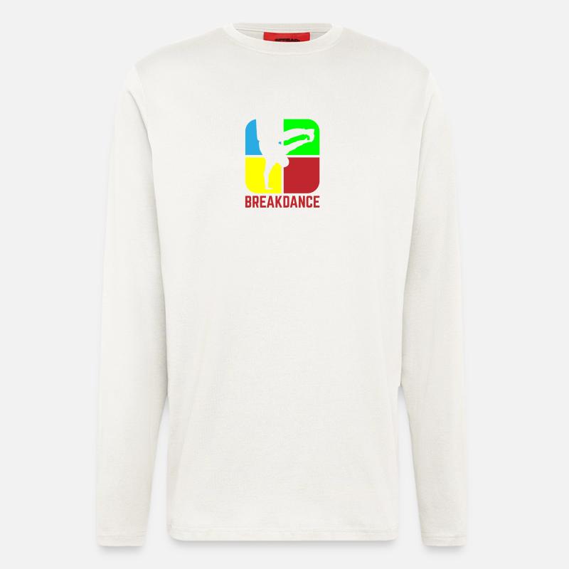 Breakdancing - Longsleeve - made by SPREAD  - OFF WHITE