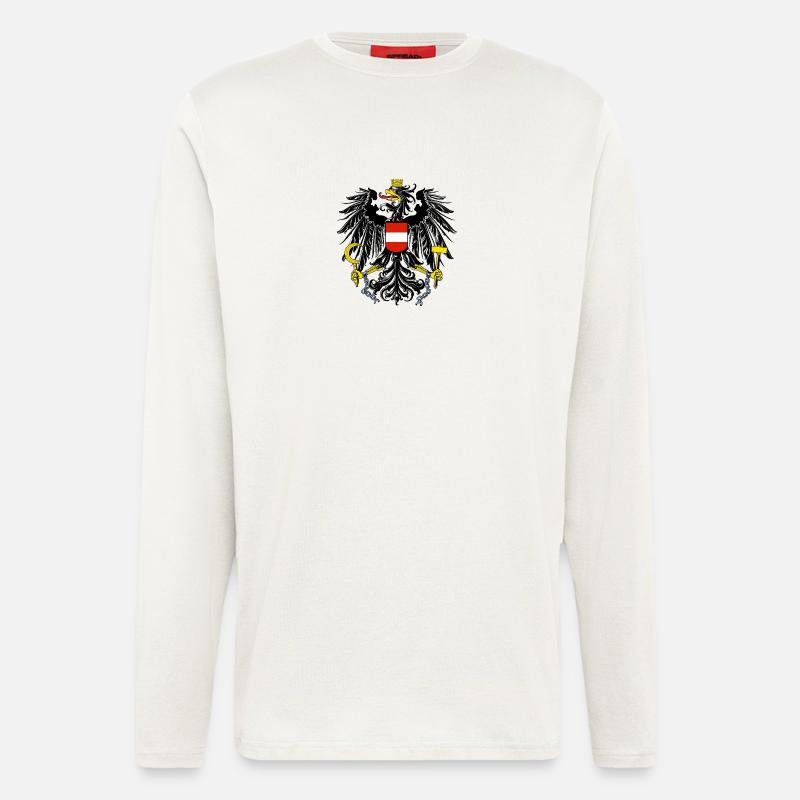 Österreich - Langarmshirt - made by SPREAD  - OFF WHITE