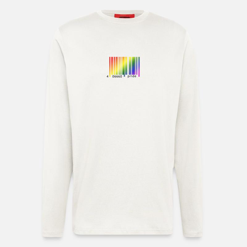 Devil Rainbow Pride - Langarmshirt - made by SPREAD  - OFF WHITE