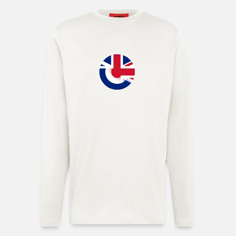 Mod Union Jack combo - Longsleeve - made by SPREAD  - OFF WHITE