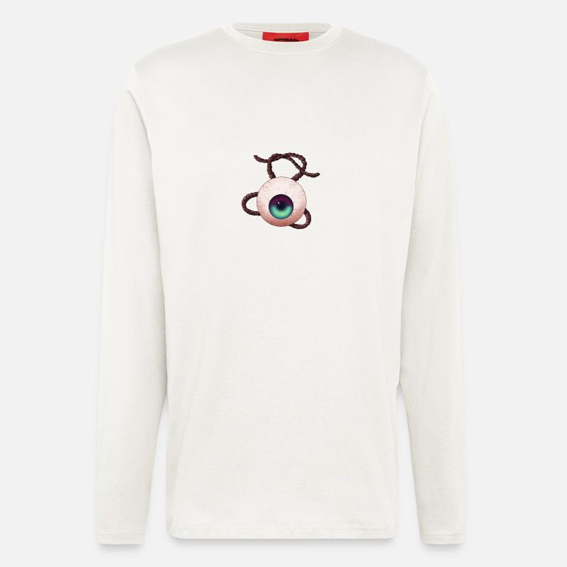 Eyeball - Langarmshirt - made by SPREAD  - OFF WHITE