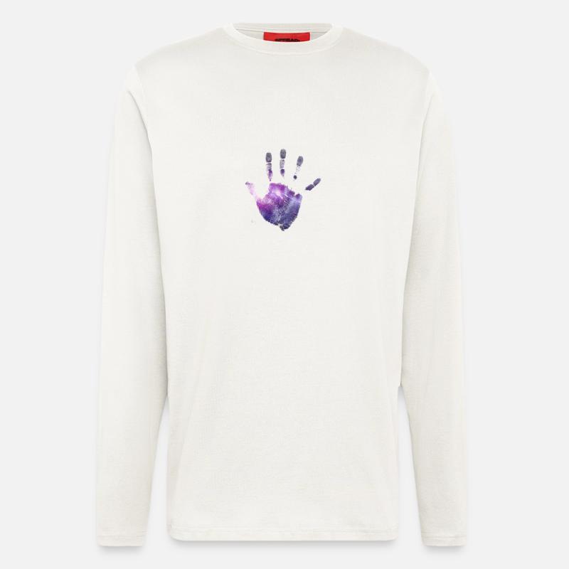 Galaxyhand - Langarmshirt - made by SPREAD  - OFF WHITE