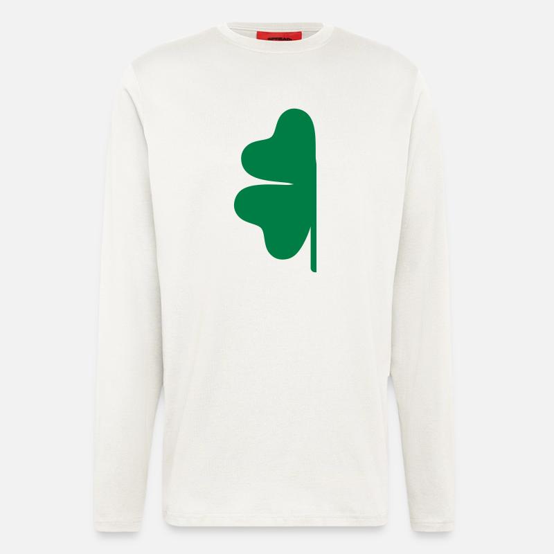 Kleeblatt - Langarmshirt - made by SPREAD  - OFF WHITE