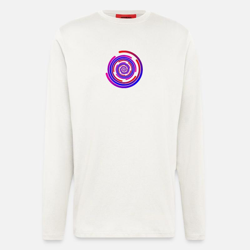 crazy circles - Langarmshirt - made by SPREAD  - OFF WHITE