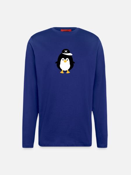 Cute penguin - Longsleeve - made by SPREAD  - OFF WHITE