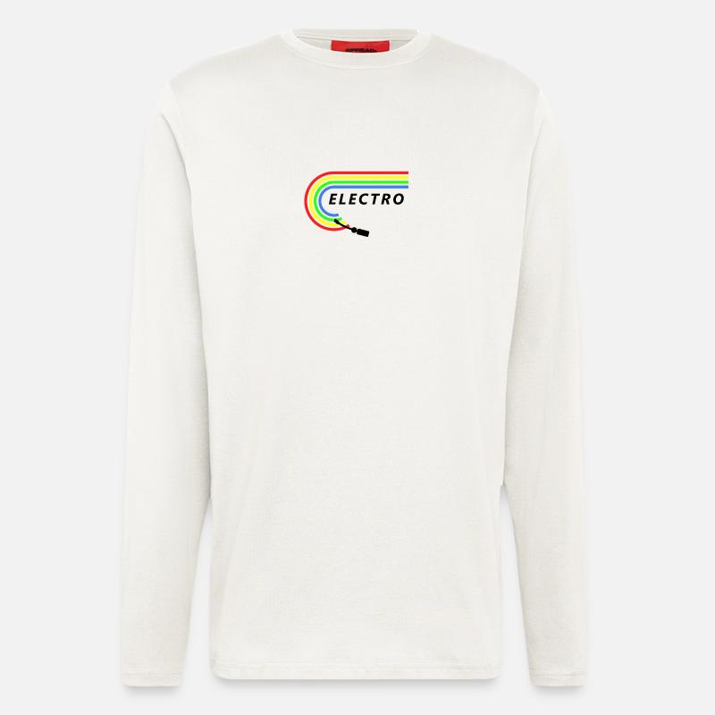 Electro - Langarmshirt - made by SPREAD  - OFF WHITE