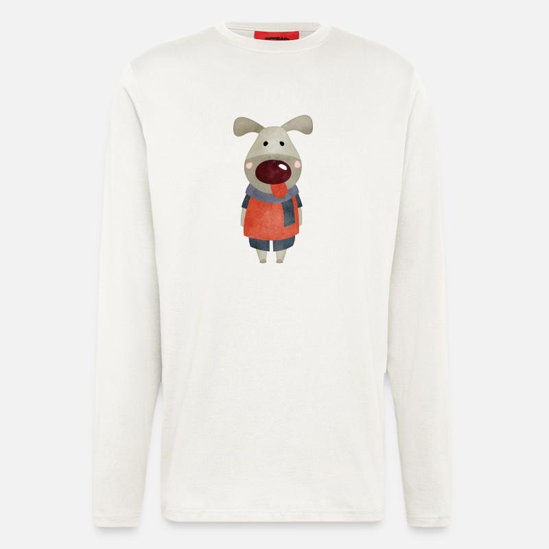 Elvis - Longsleeve - made by SPREAD  - OFF WHITE