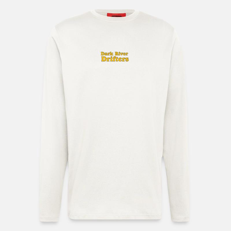 Dunkle Flussdrifter - Langarmshirt - made by SPREAD  - OFF WHITE