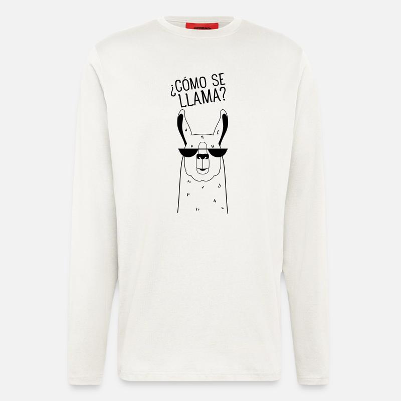 ¿Cómo Se Llama? - Longsleeve - made by SPREAD  - OFF WHITE