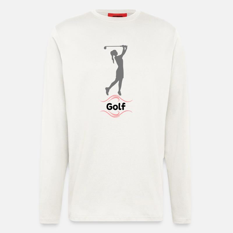 golf - Langarmshirt - made by SPREAD  - OFF WHITE