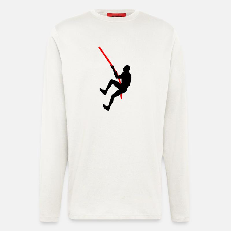 OCR Climb – Rope Challenge Design - Longsleeve - made by SPREAD  - OFF WHITE