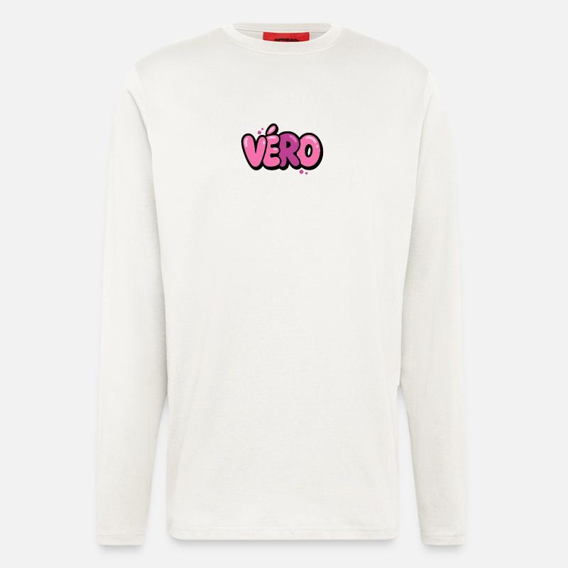 Graffiti Name Vero printable on everything! - Longsleeve - made by SPREAD  - OFF WHITE
