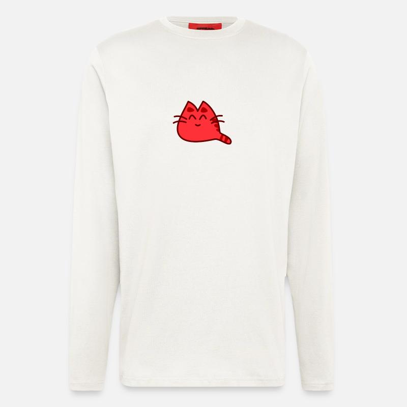 Cute Cat Cat Meow - Longsleeve - made by SPREAD - OFF WHITE