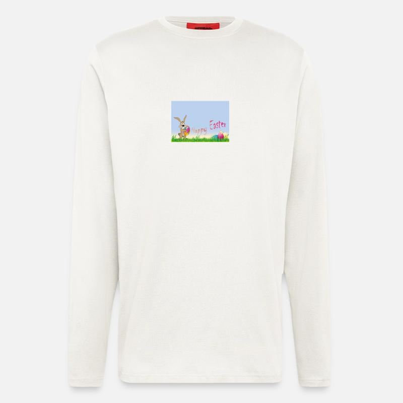 Happy easter - Longsleeve - made by SPREAD  - OFF WHITE