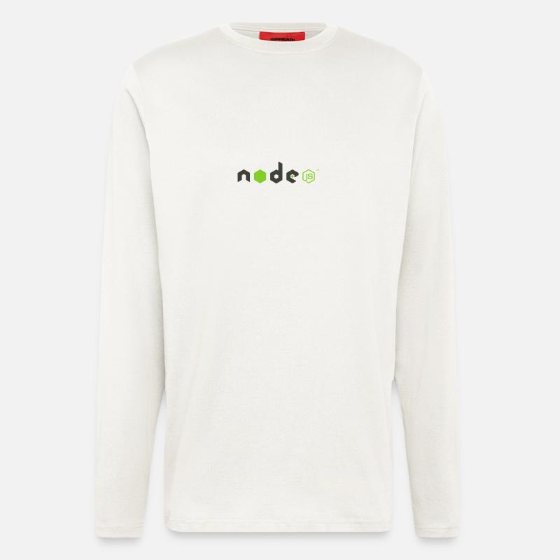 Node JS - Longsleeve - made by SPREAD  - OFF WHITE