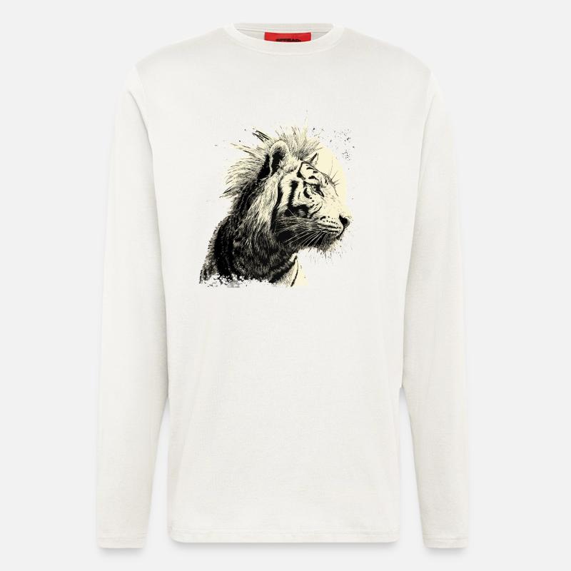 Tigerpunk - Longsleeve - made by SPREAD  - OFF WHITE