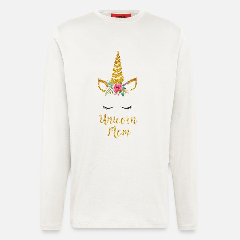 Unicorn Mom - Langarmshirt - made by SPREAD  - OFF WHITE