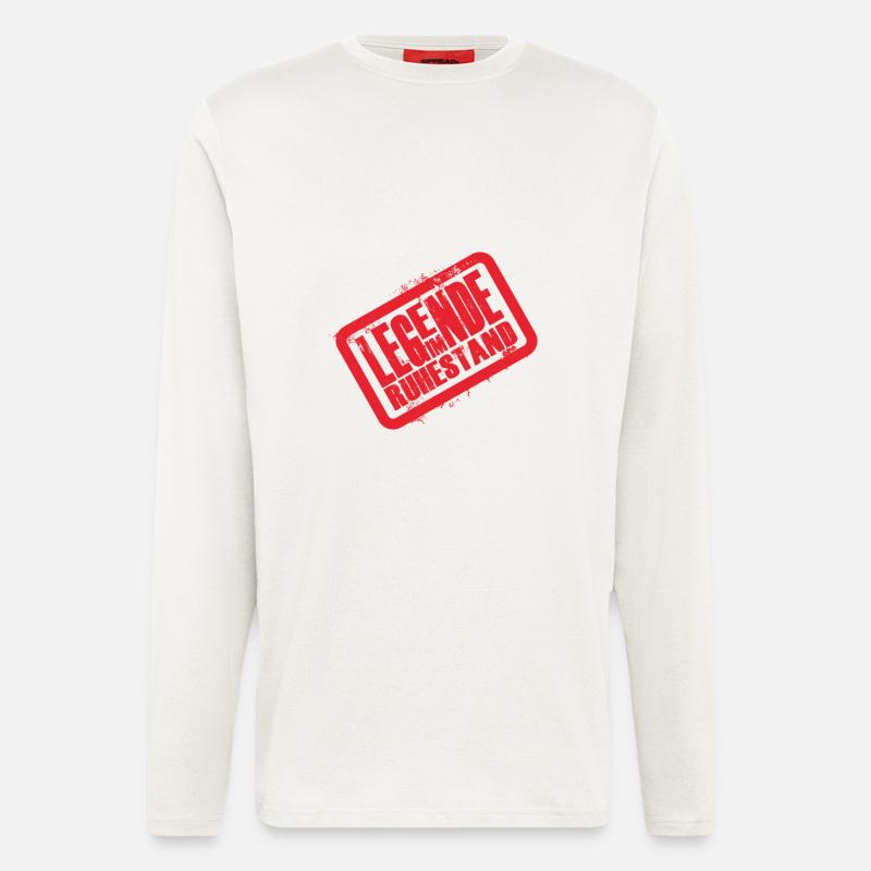 Adjustable Reclining Legend Design Retiree - Longsleeve - made by SPREAD  - OFF WHITE