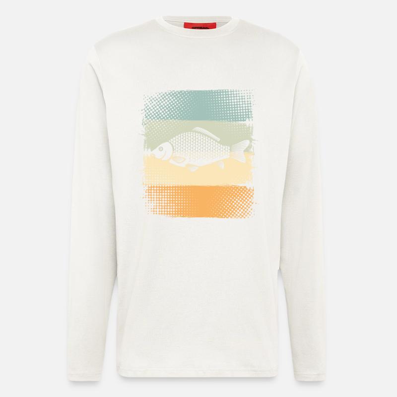 Karpfen - Langarmshirt - made by SPREAD  - OFF WHITE