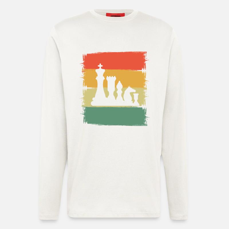 Chess - Longsleeve - made by SPREAD  - OFF WHITE