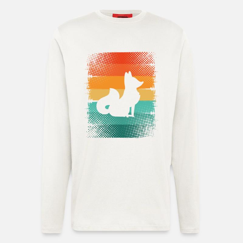 Fox - Longsleeve - made by SPREAD  - OFF WHITE