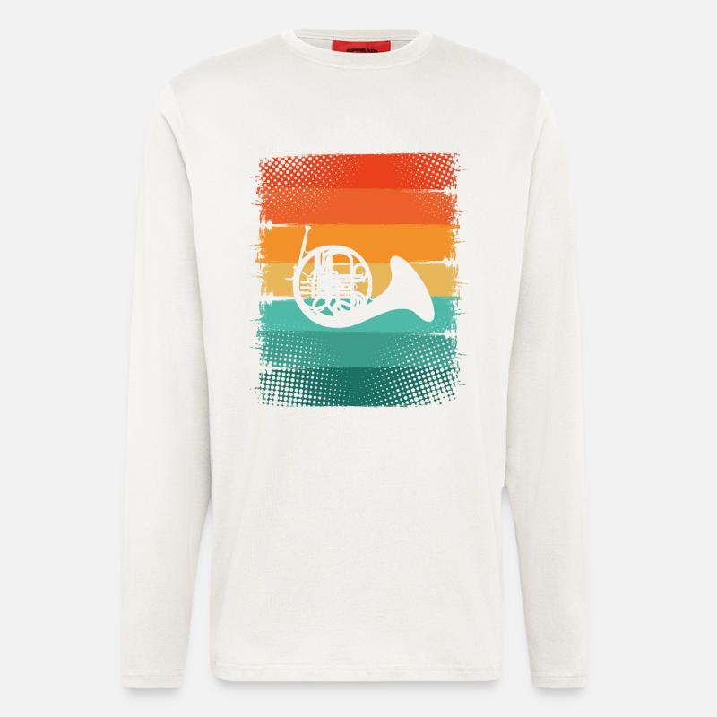 Bugle - Longsleeve - made by SPREAD  - OFF WHITE