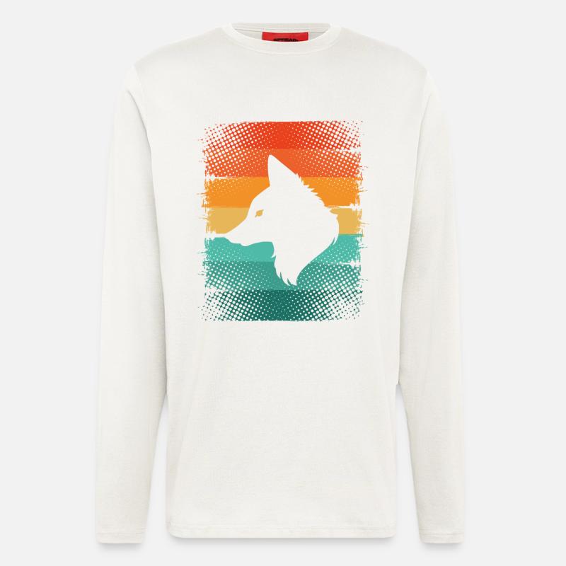 Fuchs - Langarmshirt - made by SPREAD  - OFF WHITE