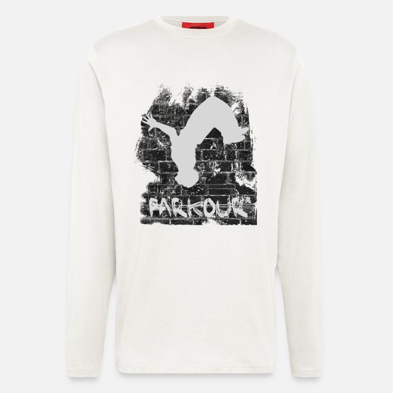 Parkour - Langarmshirt - made by SPREAD  - OFF WHITE