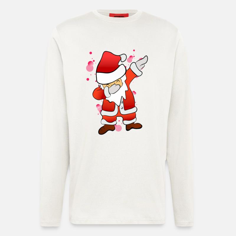 Dabbing Nicholas - Longsleeve - made by SPREAD - OFF WHITE
