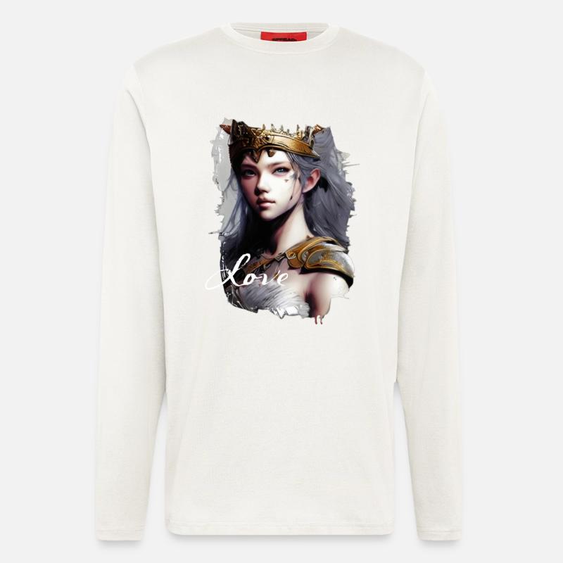 Valkyrie Amazon Warrior Fine Art - Longsleeve - made by SPREAD - OFF WHITE