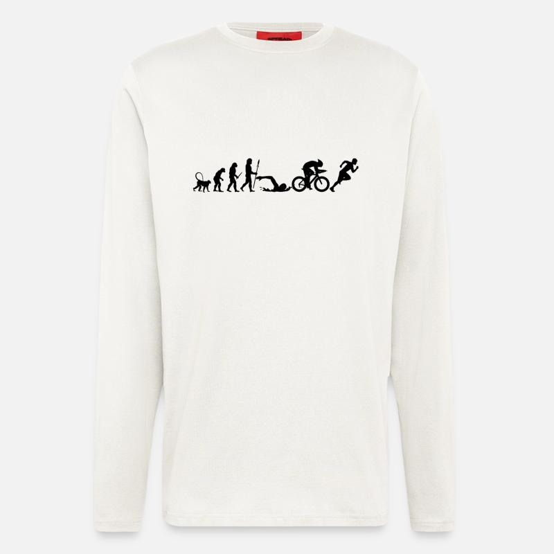 Triathlon Development - Longsleeve - made by SPREAD  - OFF WHITE