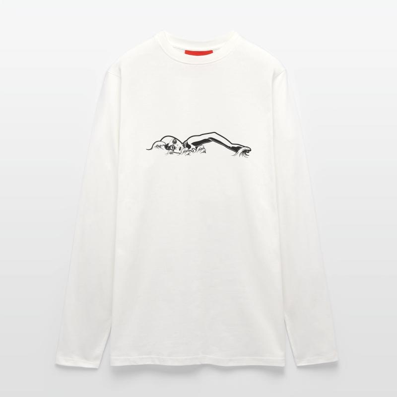Float sketch Longsleeve - made by SPREAD 