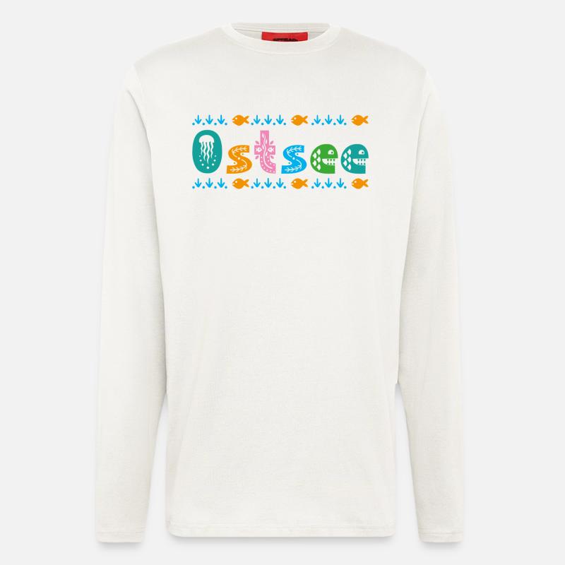 Ostsee - Langarmshirt - made by SPREAD - OFF WHITE