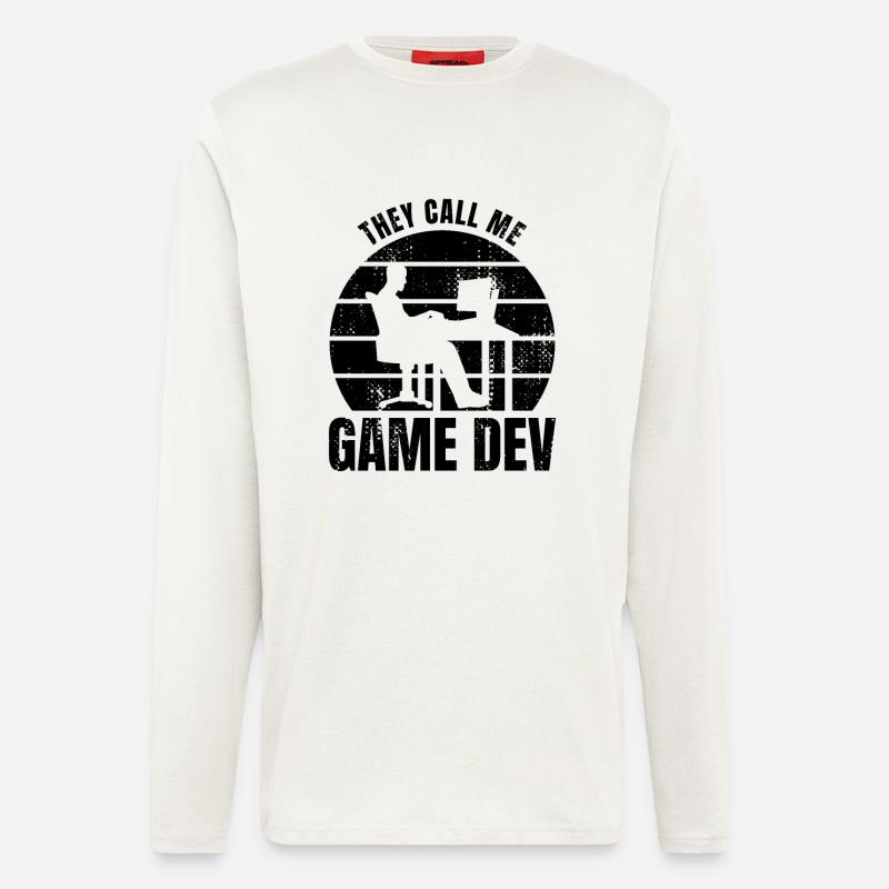 Game Developer - Longsleeve - made by SPREAD  - OFF WHITE