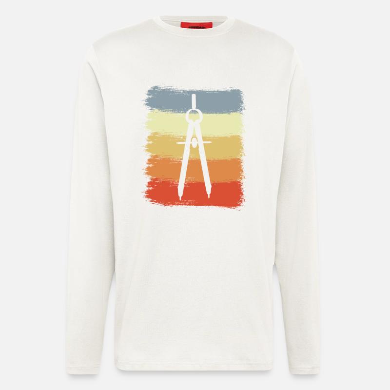 Architects' Circle - Longsleeve - made by SPREAD  - OFF WHITE