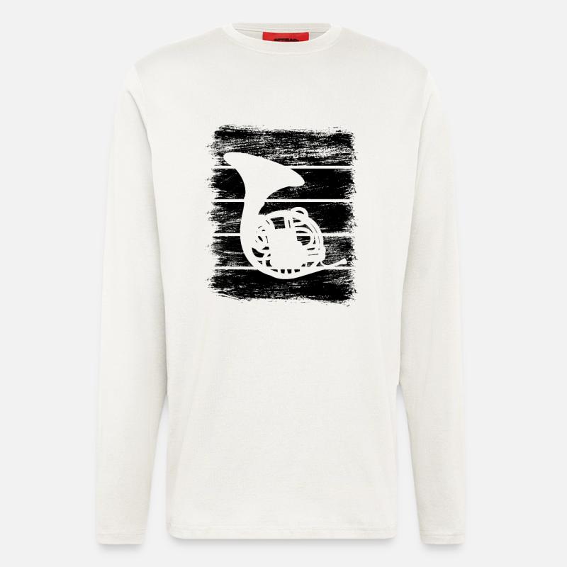 Bugle - Longsleeve - made by SPREAD  - OFF WHITE