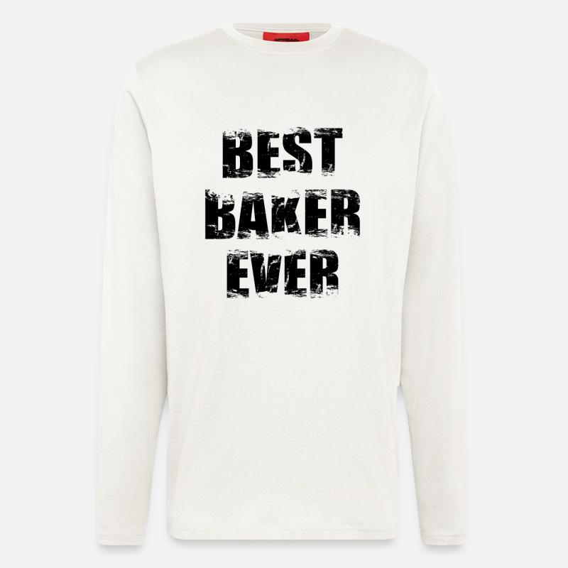 Bäcker - Langarmshirt - made by SPREAD  - OFF WHITE