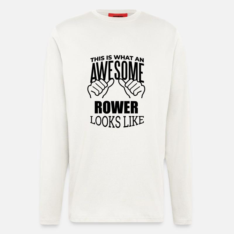 Ruderer - Langarmshirt - made by SPREAD  - OFF WHITE