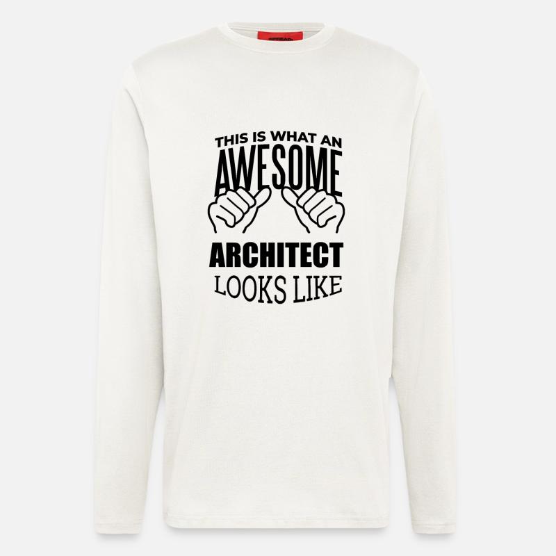 Architect - Longsleeve - made by SPREAD  - OFF WHITE