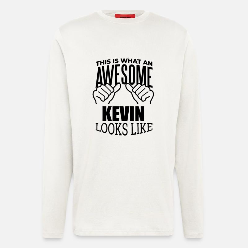 Kevin - Langarmshirt - made by SPREAD  - OFF WHITE