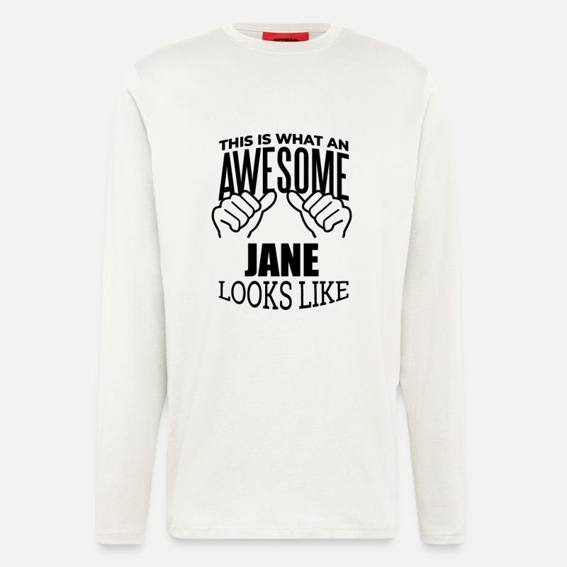 Jane - Langarmshirt - made by SPREAD  - OFF WHITE