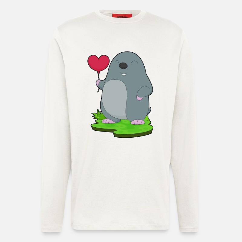 Mole Balloon - Longsleeve - made by SPREAD - OFF WHITE
