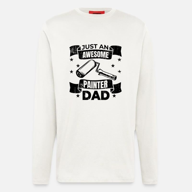 Painter Dad - Longsleeve - made by SPREAD  - OFF WHITE